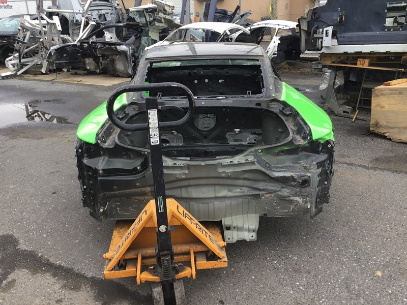 18-21 Lexus LC500 2018 Rear Clip Trunk Quarter Body Structural Frame Cut Y2