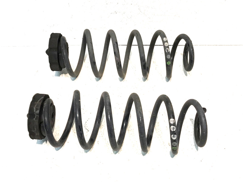 09-18 AUDI S5 REAR SUSPSENSION COIL SPRING OEM LEFT RIGHT Set Pair