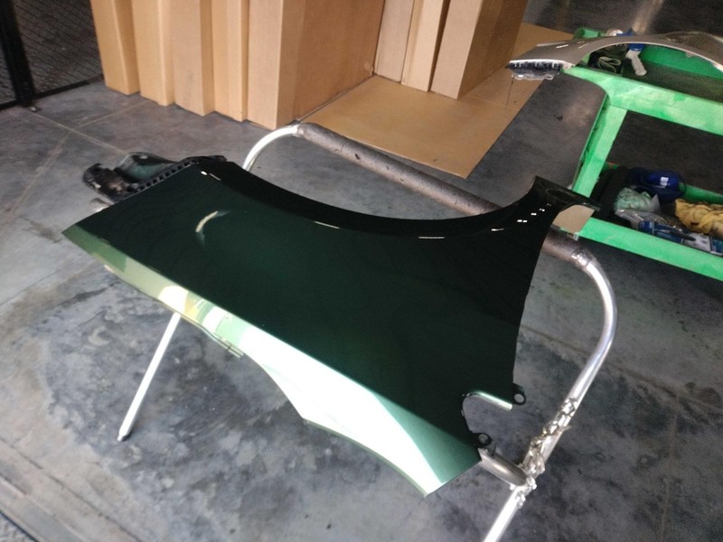 2015 Toyota Corolla Right Fender Green OEM Used 36721 111K Miles