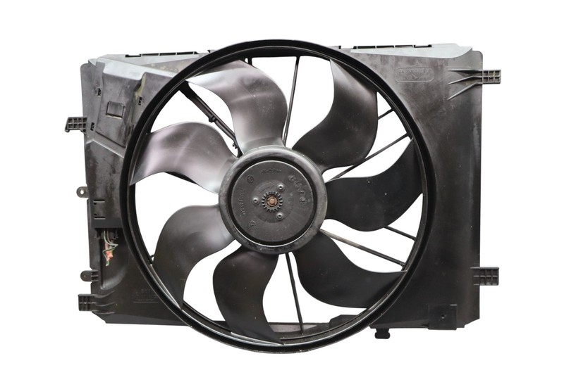 08-20 Mercedes E350 C250 W207 Engine Radiator Cooling Fan Motor Assembly Oem