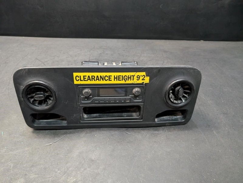 Radio Receiver w/ Bezel + Air Vent Grilles 2019 Mercedes Sprinter 2500 2020-2023