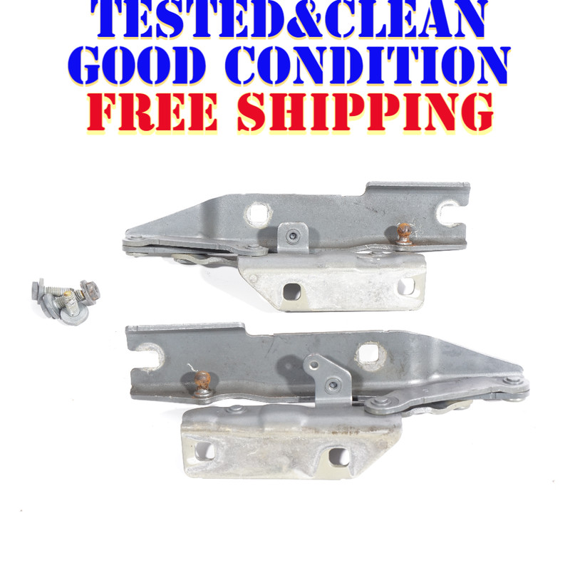04 05 06 07 BMW 530i 530Xi E60 HOOD HINGE LEFT & RIGHT SET OF 2 OEM