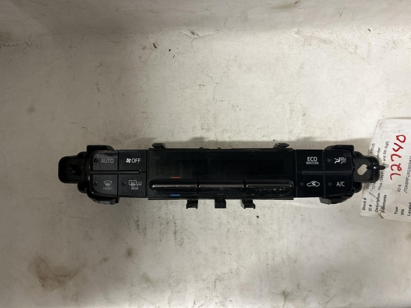 2016 TOYOTA PRIUS Heat AC Controller Prius OEM 16 17 18 19