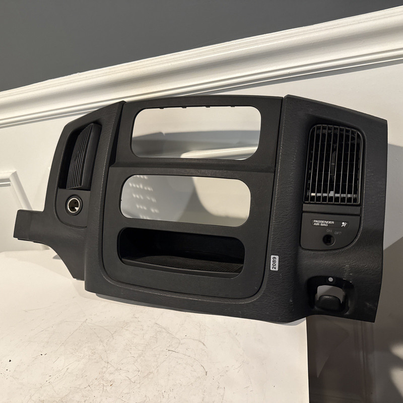 2002 to 2005 Dodge Ram 1500Radio Climate Control Dash Air Vent Bezel Trim OEM