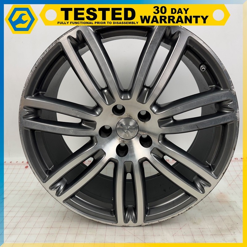 14-24 MASERATI GHIBLI 20 X 8.5J FRONT WHEEL RIM GRAY OEM