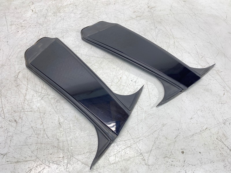 14-19 BMW F34 3 Series GT Left & Right B Pillar Column Trim Cover Black Set OEM✅