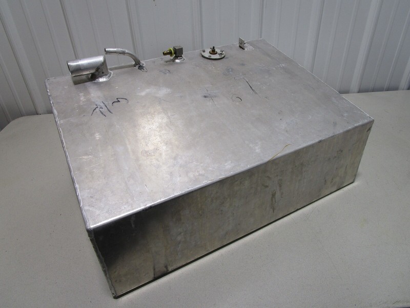 Aluminum Marine Boat 18 Gallon Gas Tank Fuel Cell 25 3/4" x 17 7/8" x 11 1/2"
