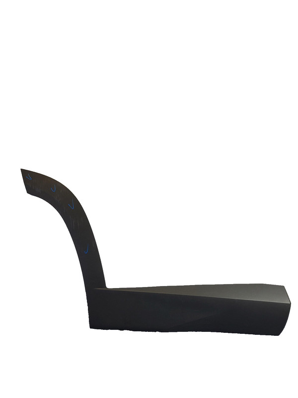 Used Oem Hyundai Right Rear Quarter Arch Flare Molding for 2022-2025 Tucson