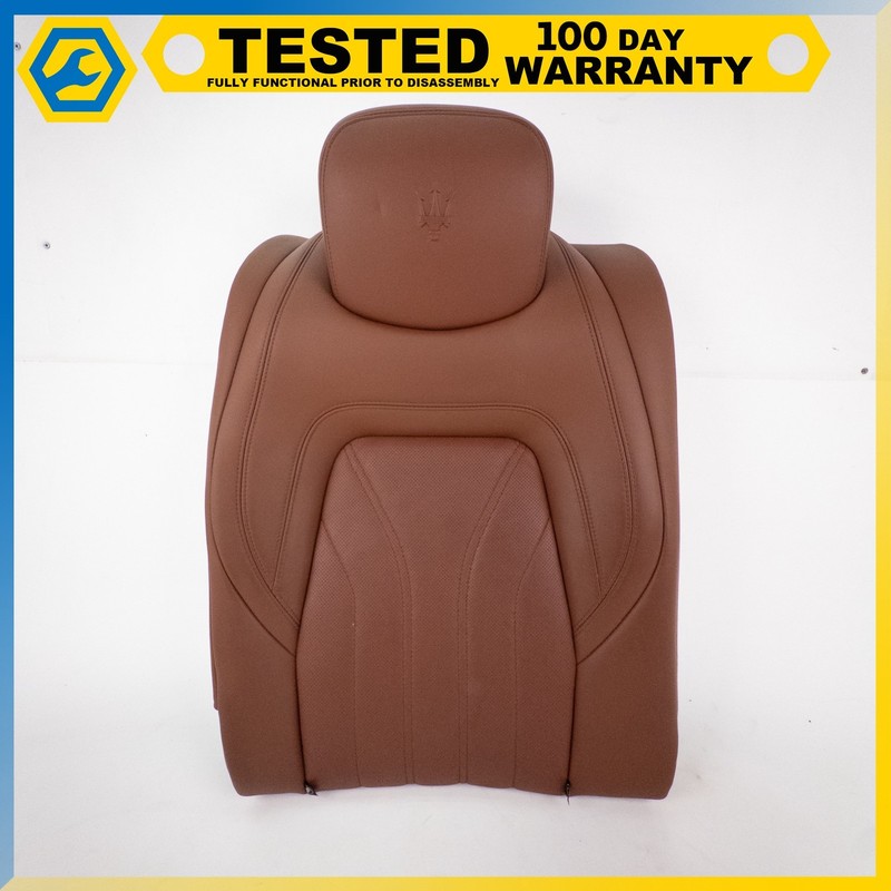 14-19 MASERATI QUATTROPORTE REAR RIGHT TOP UPPER SEAT CUSHION OEM