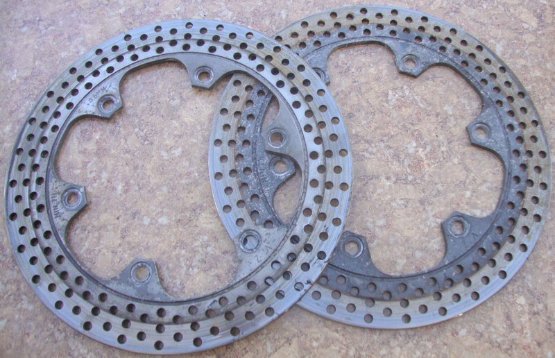 1994 Kawasaki Ninja ZX600 ZX 600 ZX-6 Front Disk Brake Rotors Left Right L4