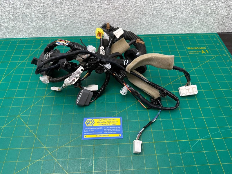 16-19 INFINITI Q50 FRONT RIGHT PASSENGER DOOR WIRING WIRE HARNESS OEM