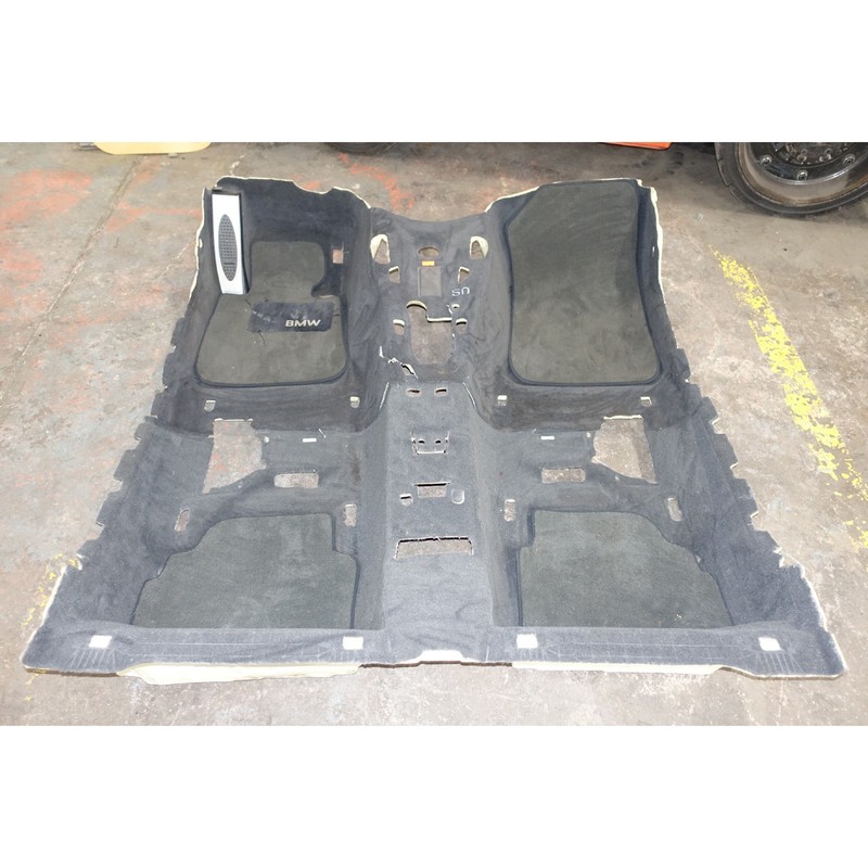 2006-2010 BMW E63 M6 Coupe Interior Floor Covering Carpet Set Black OEM