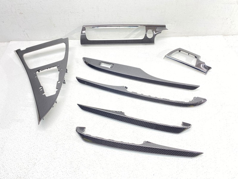 12-18 BMW F06 6 Series M6 Gran CP Interior Dash Door Trim Carbon Fiber Set! OEM✅