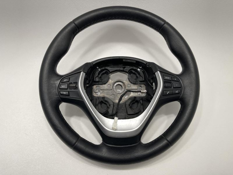2012-2018 BMW 328I STEERING WHEEL W/CONTROLS BLACK TC: KCDF 99K 49458