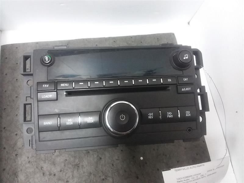Radio Receiver AM FM CD Changer MP3 Opt US9 Fits 07-10 SIERRA 1500 PICKUP