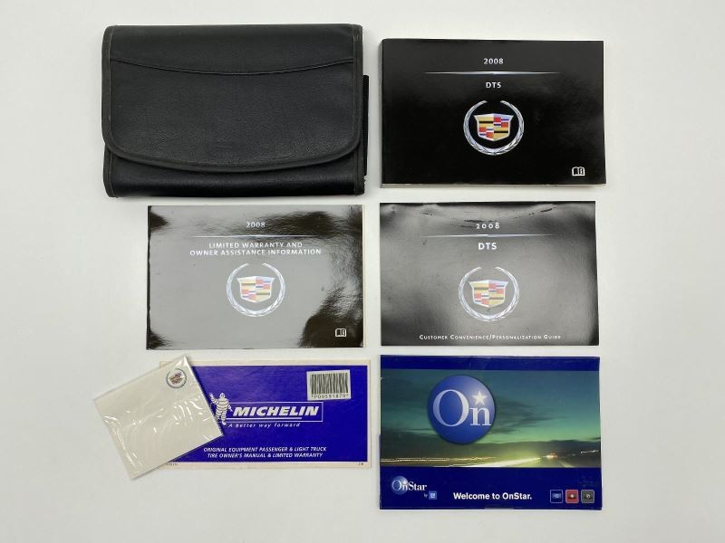 Owners Manual 2008 Cadillac DTS 82223