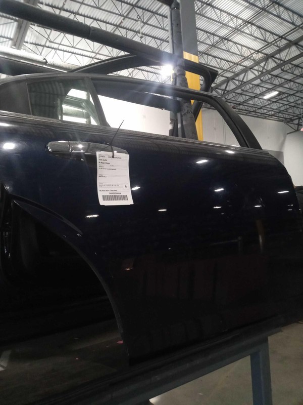 2009 Saturn Aura Rear Right Door Blue 4DR SED 89000 Miles OEM Part 414297