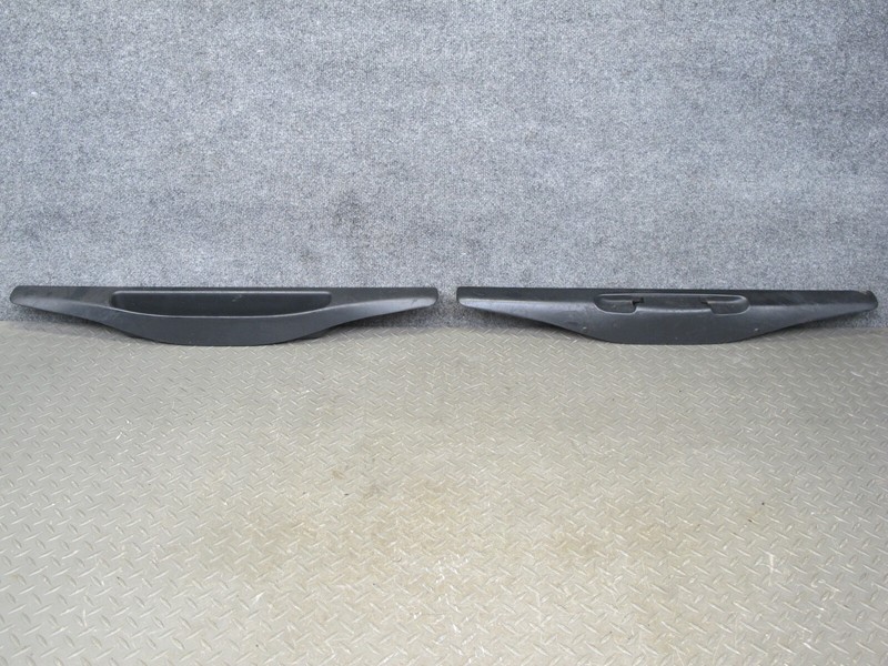 2000-2004 PORSCHE BOXSTER 986 DOOR LOWER SCUFF SILL PLATE TRIM PANEL SET OF 2