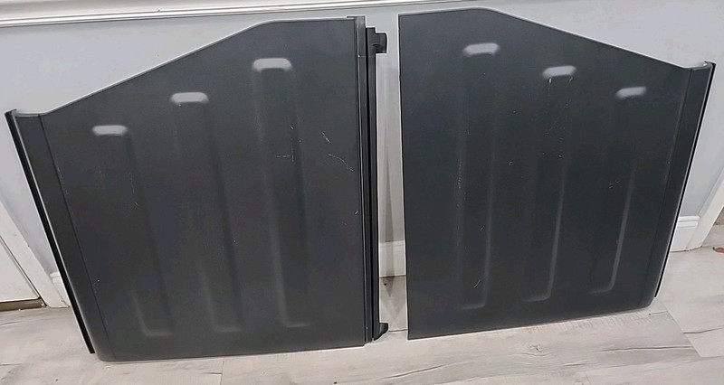 2018-2024 JEEP WRANGLER FRONT RIGHT & LEFT HARD TOP ROOF PANEL BLACK CLEAR SET