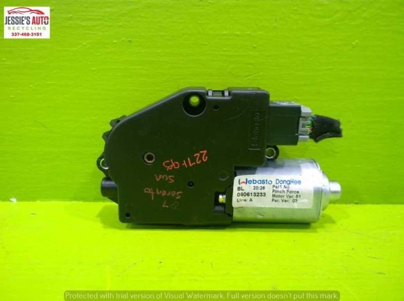 03 04 05 06 07 08 09 SORENTO EX 3.8L AT SUNROOF MOTOR OEM 2271-95