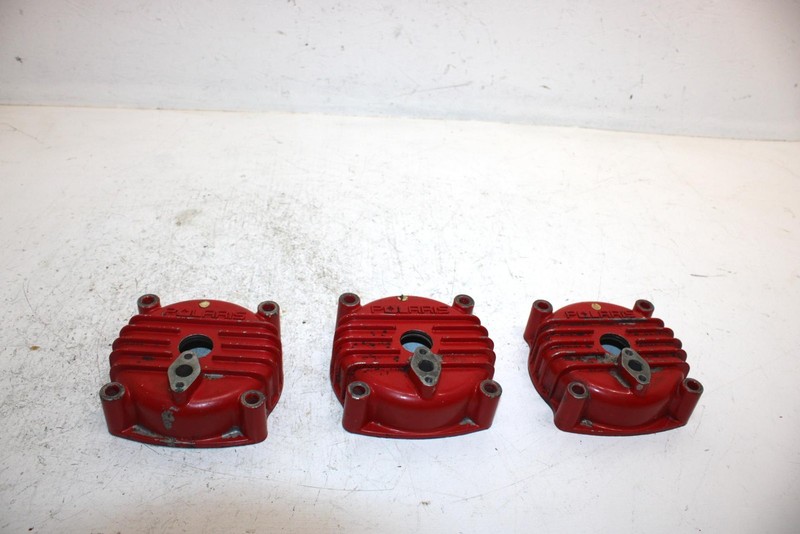 2002 Polaris Virage Oem Cylinder Head Cover Set Of 3 5630527-093 JP32