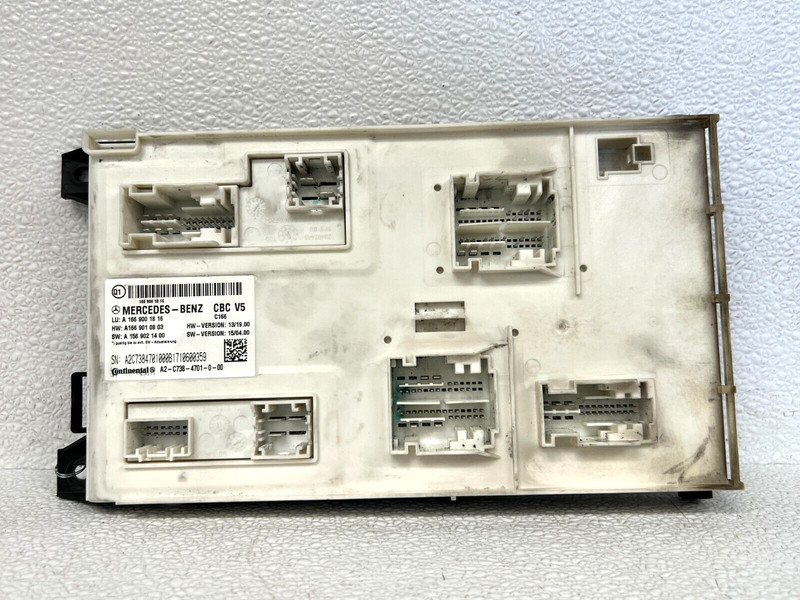 ⭐2017-2019 MERCEDES-BENZ GLS-CLASS FRONT DASHBOARD FUSE JUNCTION BOX OEM LOT2444