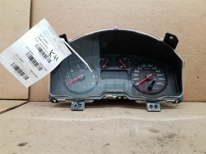 Speedometer Cluster MPH SE Thru 12/07/04 Fits 05 FREESTYLE 237921