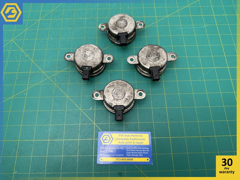 13-19 JAGUAR 3.0L XJ ENGINE VARIABLE VALVE TIMING VVT SOLENOID SET OEM
