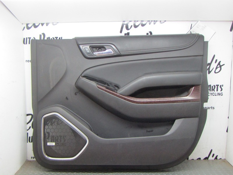 15-20 Tahoe Suburban Front RH Passenger Door Panel W/O Bose Black OEM