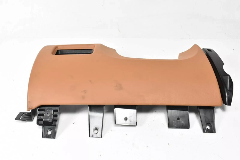 10-19 Jaguar XJ XJL X351 Dash Steering Column Knee Panel Trim Brown OEM