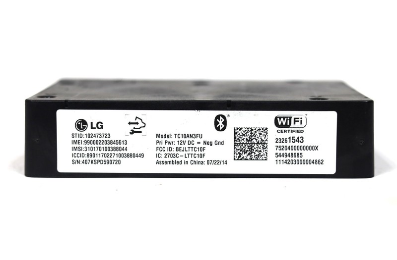 2015 Chevrolet SS Sedan Bluetooth Communication Control Module 23261543
