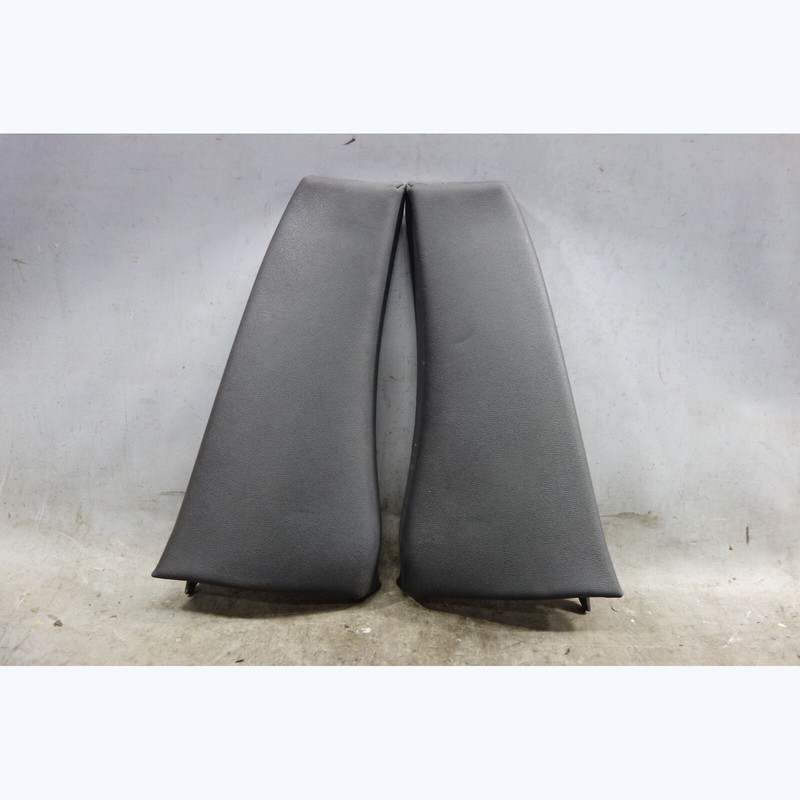 2013-2015 BMW E84 X1 SAV Rear Seat Side Bolster Pair Black Sensatec Vinyl OEM