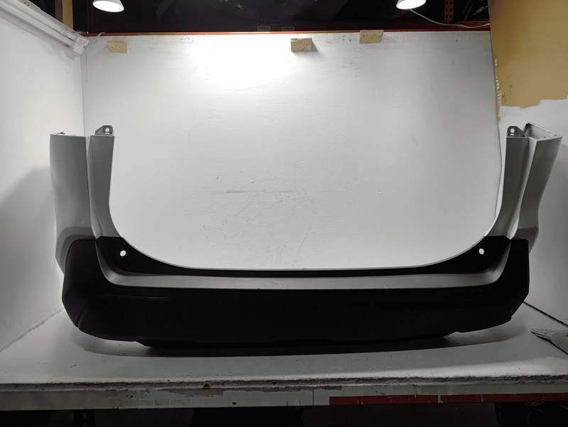 2019-2025 TOYOTA RAV4 XLE HYBRID REAR BUMPER COVER WHITE 040 OEM
