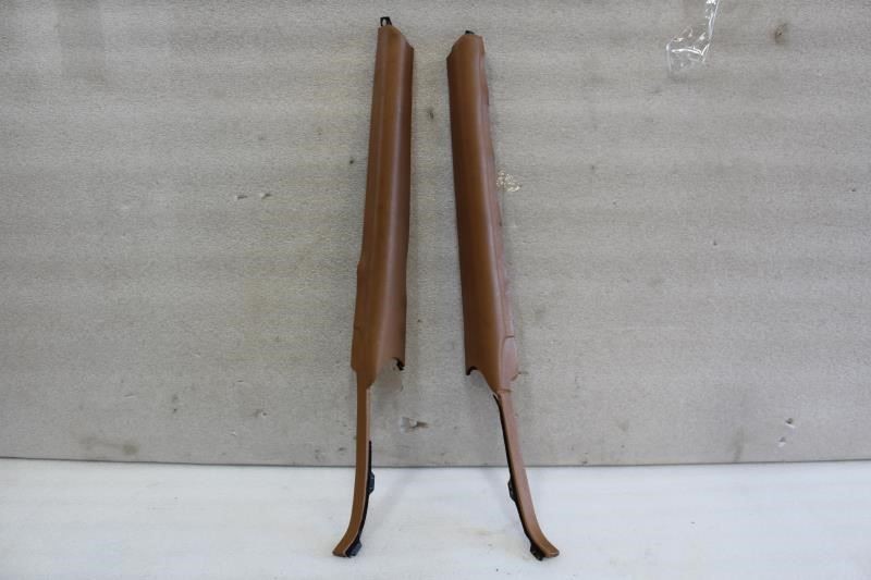 1972 1973 1974 1975 1976 1977 1978 MERCEDES 450SL R107 A PILLAR TRIM PANELS TAN