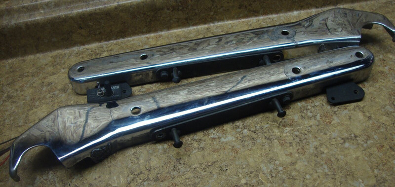 1998 Kawasaki Vulcan VN1500 VN 1500 E Classic Rear Chrome Fender Trim Rails I10