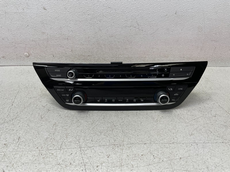 17 18 19 BMW G30 540i 530i AC Heater Radio Climate Control Switch Panel 1401 OEM
