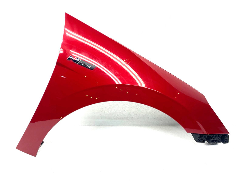 21-23 HYUNDAI ELANTRA N-LINE FRONT RIGHT FENDER COVER PANEL RED PR2 OEM #A0.66