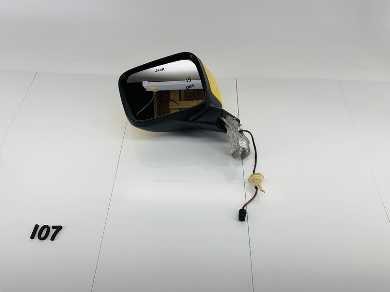 15-23 JEEP RENEGADE FRONT LEFT DRIVER SIDE EXTERIOR VIEW MIRROR SOLAR YELLOW OEM