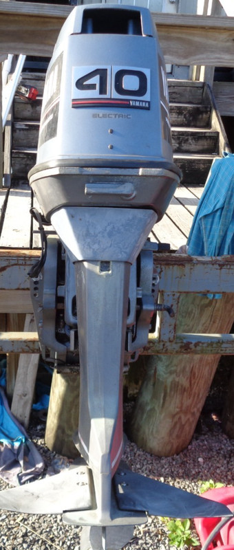 Used 1992 Yamaha 50 hp 2-Stroke Outboard Engine Boat motor 50hp