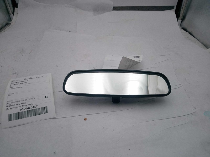 2020 Jeep Renegade OEM Silver Interior Rear View Mirror, 54K Miles, Warranty
