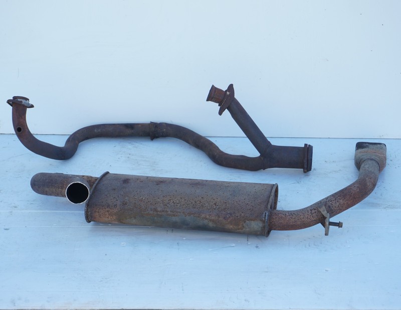 1989 - 1992 Cadillac Allante 4.5L EXHAUST PIPE & MUFLER OEM