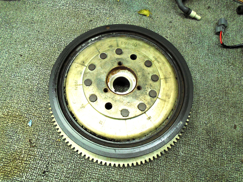 Yamaha Outboard 2003-2010 F200-F225 Hp Motor Rotor Flywheel Assy 69J-81450-10-00