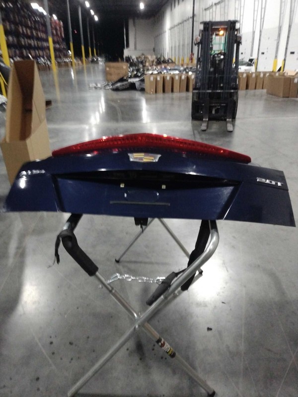 2016 Cadillac ATS Blue Deck Lid OEM 22806598 Used 111K Miles