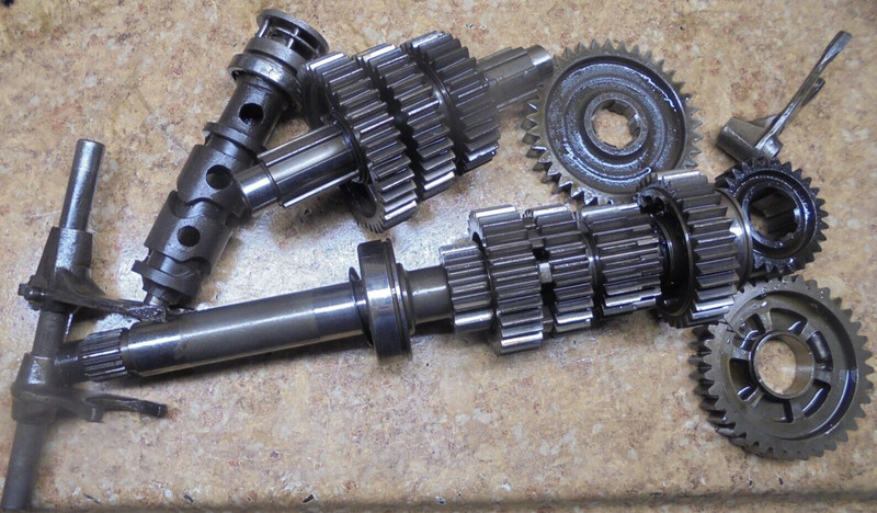 1986 Honda Goldwing GL1200 GL 1200 I Engine Transmission Gear Shift Fork Drum 86