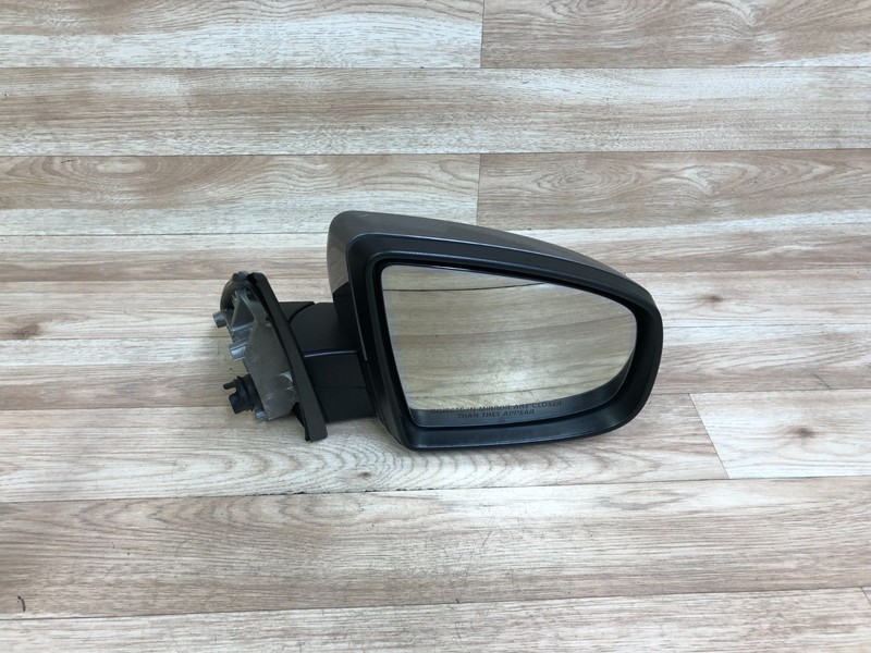 BMW OEM E70 X5 FRONT PASSENGER SIDE EXTERIOR DOOR MIRROR GRAY 2007-2013