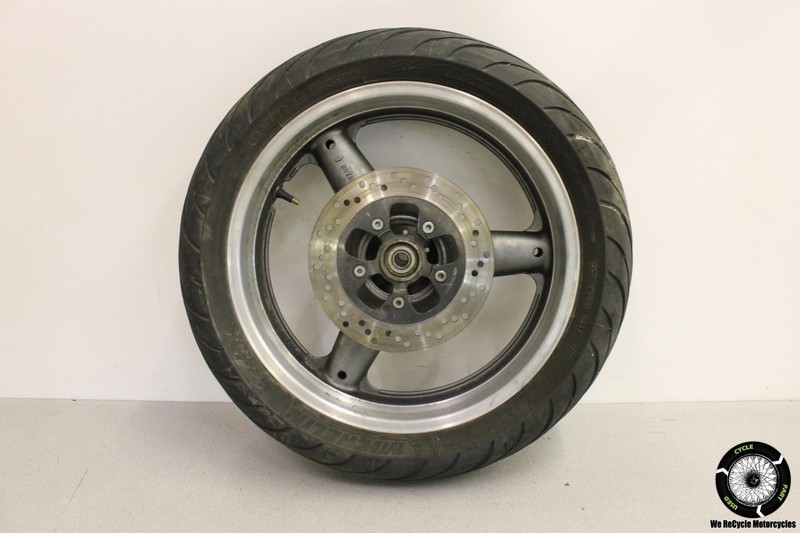 2000 Suzuki SV650 REAR WHEEL BACK RIM W TIRE BAKE DISC SV 650 00