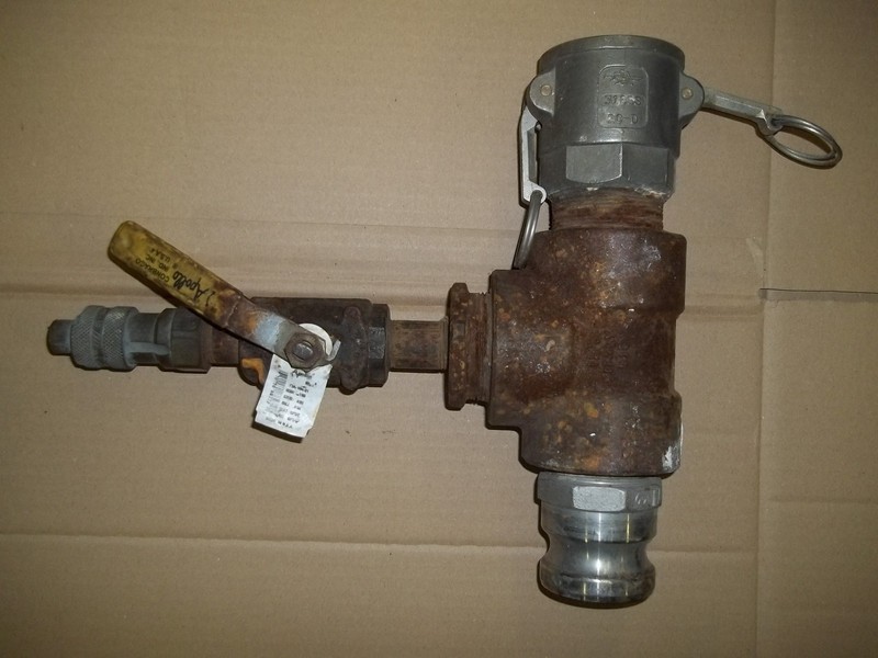 Gas Regulator Tee Assembly w/ Apollo Shut off 73A-104-01 SA/A105N 316SS 200F