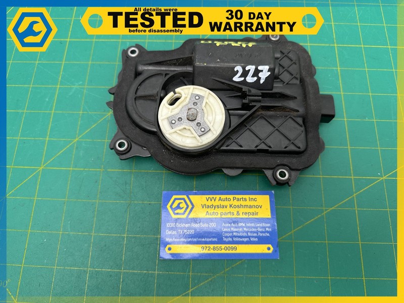 06-12 BENTLEY Flying Spur FRONT RIGHT DOOR LOCK SOFT CLOSE ACTUATOR MOTOR OEM