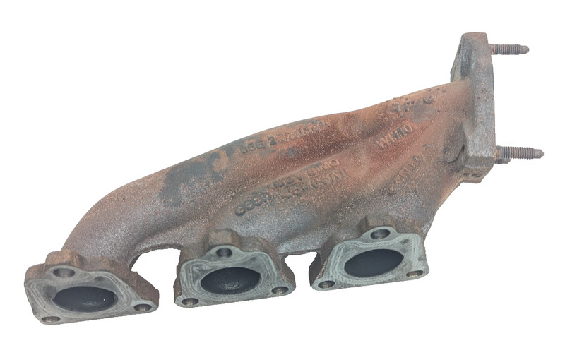 11-19 AUDI Q7 3.0L ENGINE LEFT SIDE EXHAUST MANIFOLD 06E253033L OEM