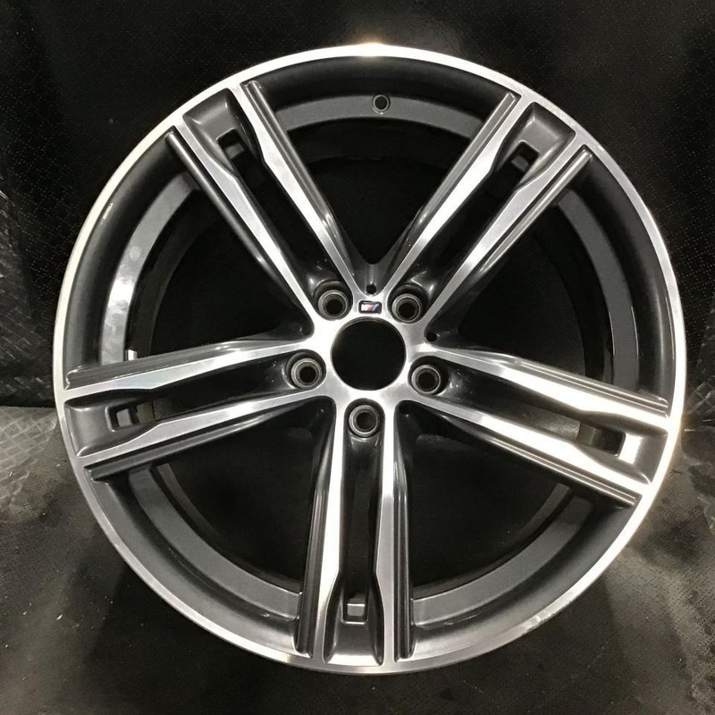 Wheel 20x8-1/2 Alloy Front 5 Double Spoke Fits 12-19 BMW 640i 71106